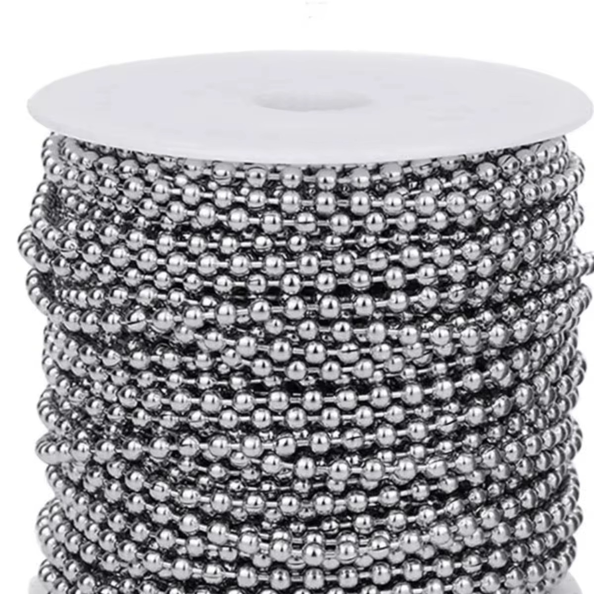 Tirnak Makasi Gümüş Renk Çeli̇k Kolye 100 Metre